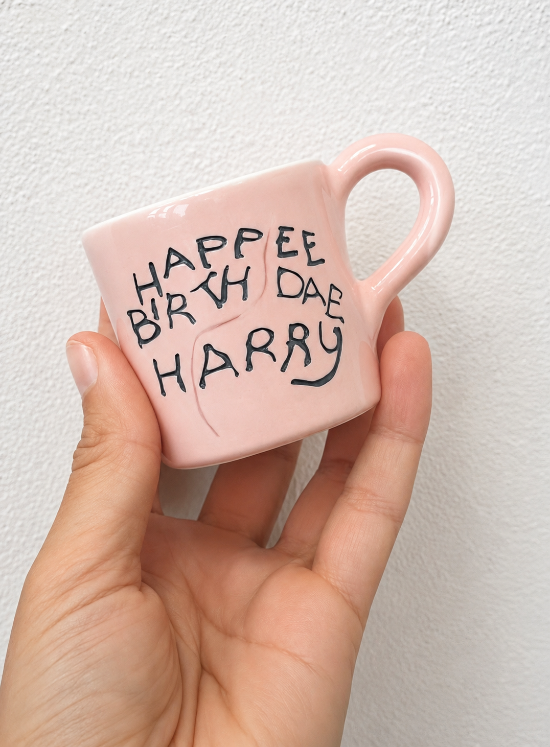 Tazza caffé Happy Bday Harry
