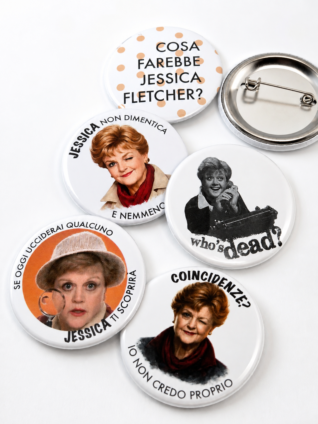 SPILLE Jessica Fletcher - vari modelli